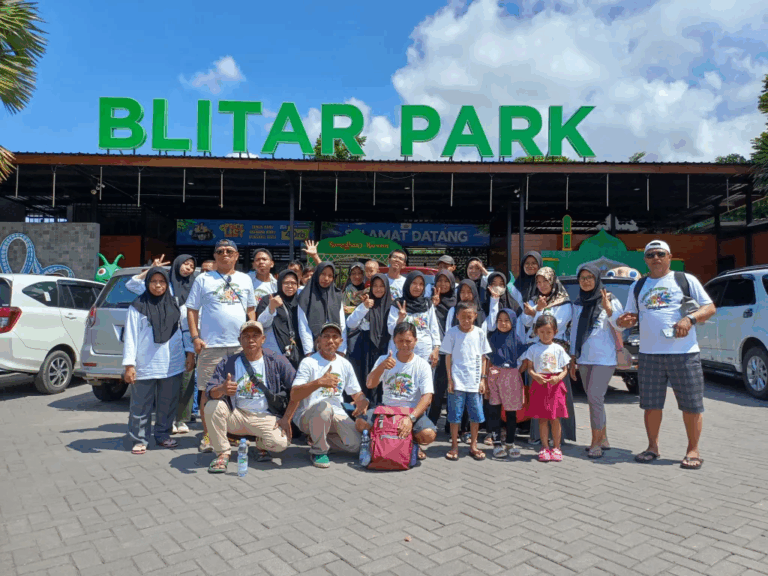 Aktivitas outbound anak Blitar